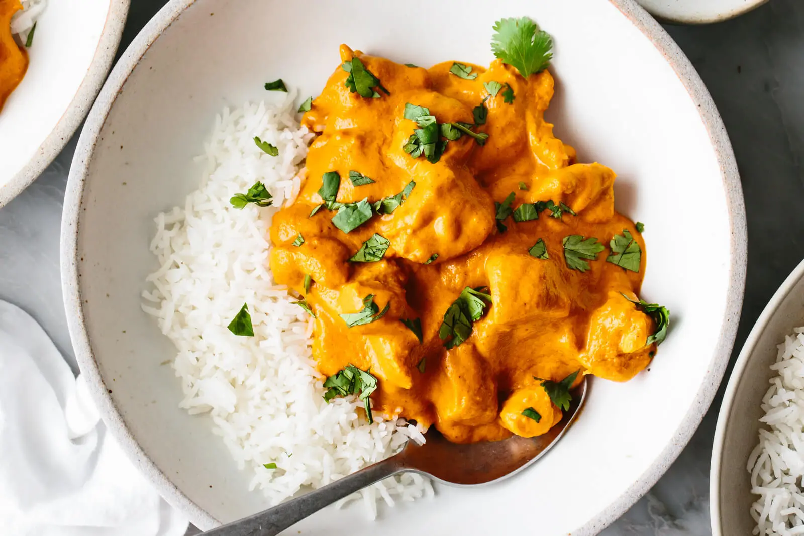 Butter Chicken with Rice