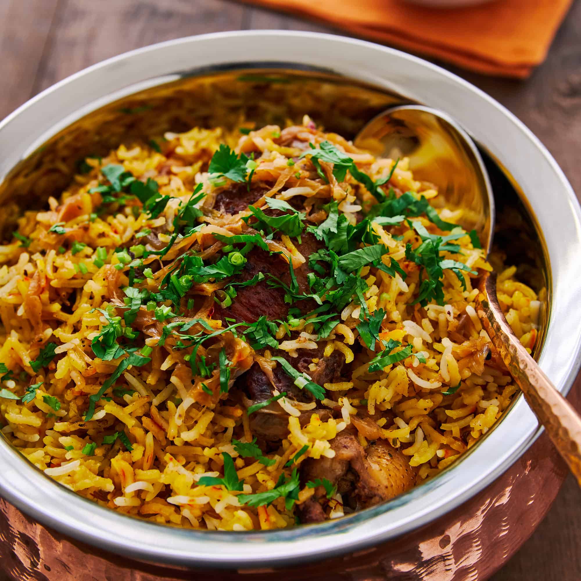 Special Spicy Chicken Biryani With Bones