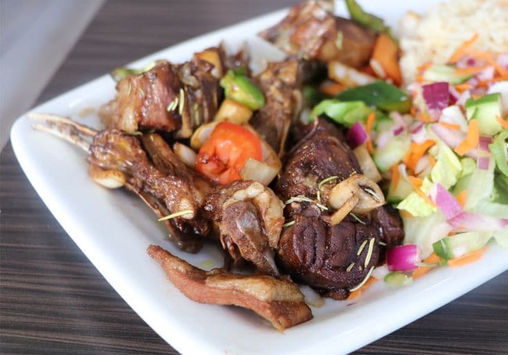Roasted Goat