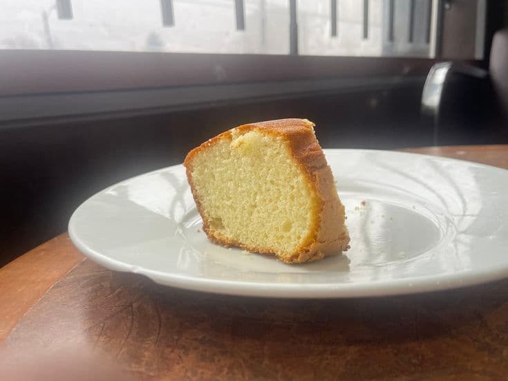 Somali Pound Cake Slice