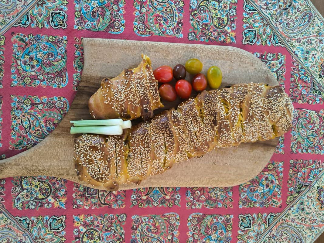 Savoury Meat & Veggie Strudel