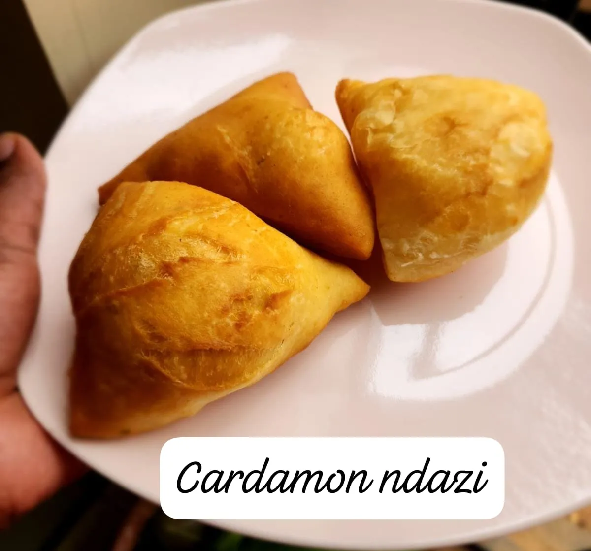 Cardamon Mandazi