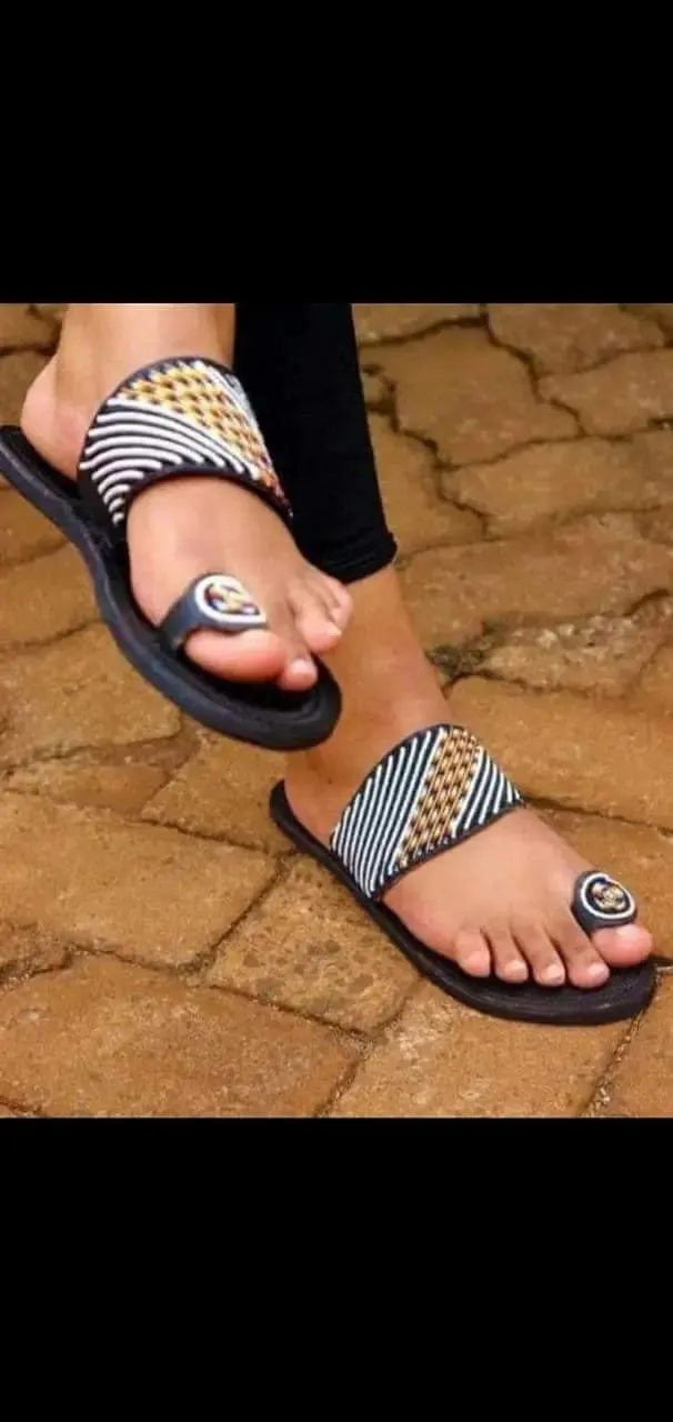 Lady leather sandal