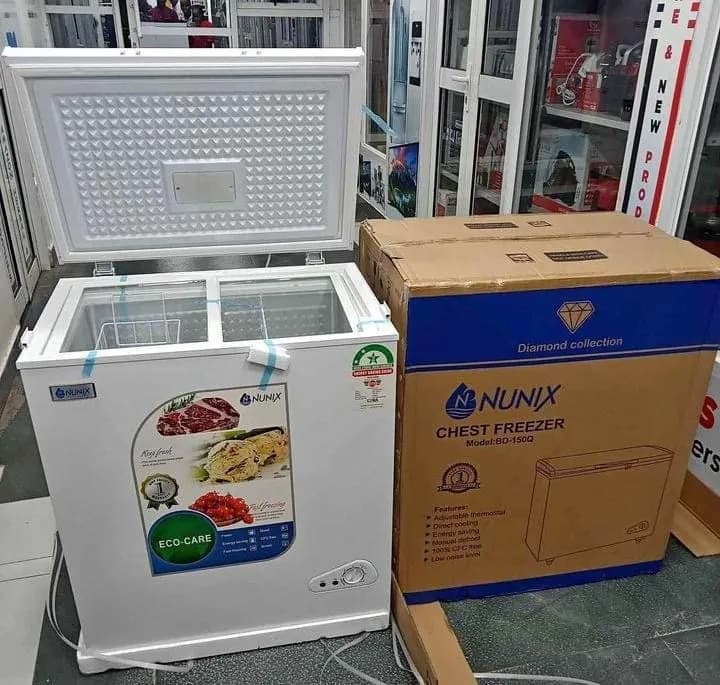 150L Nunix Chest Freezer