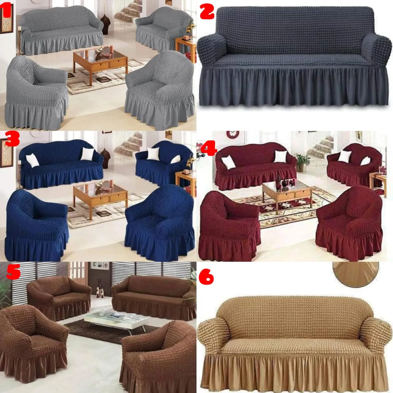LOOSE/ SEAT COVERS ➖7 seaters 3:2:1:1