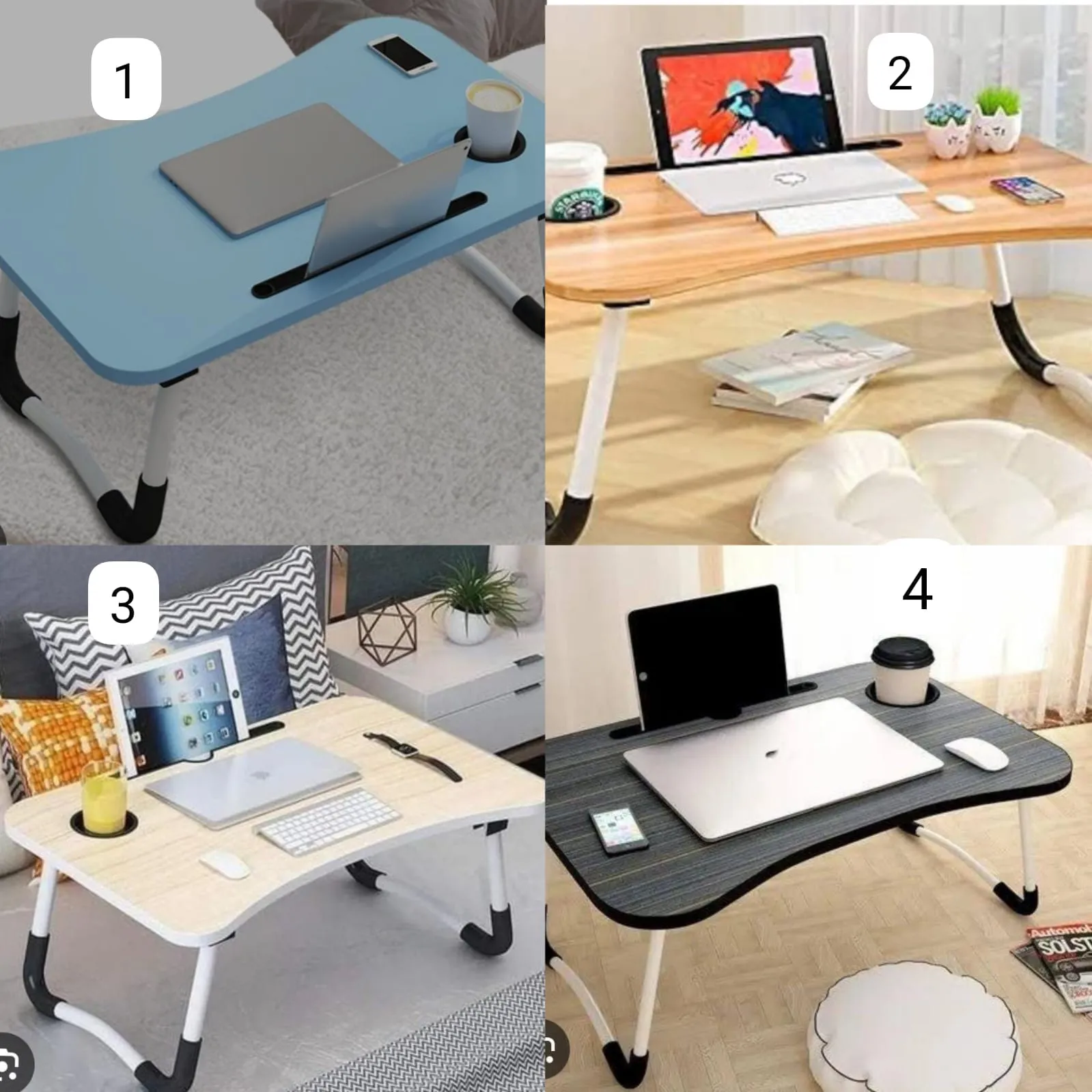 Multi-purpose Foldable Laptop Desk (60x40cm)