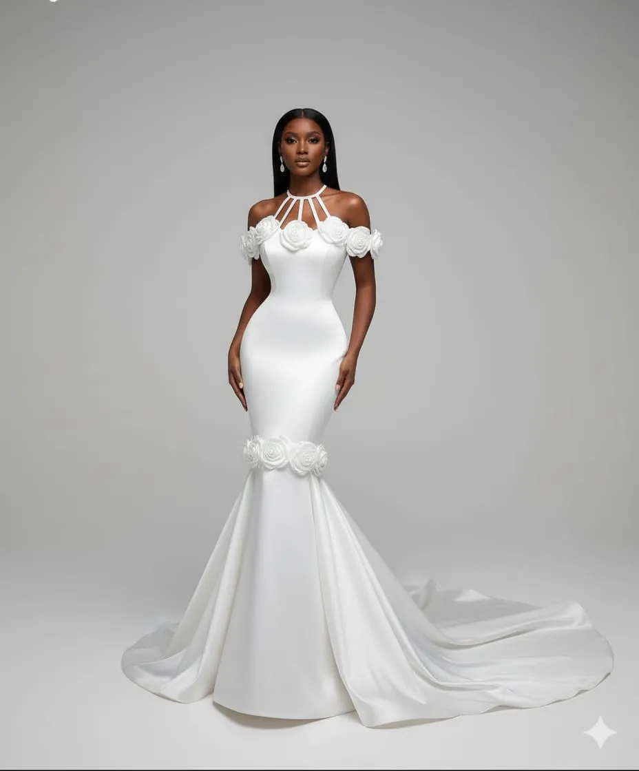 Wedding Gowns (from KShs 45,000 - 120,000 (depending on design, fabric, and detailing)