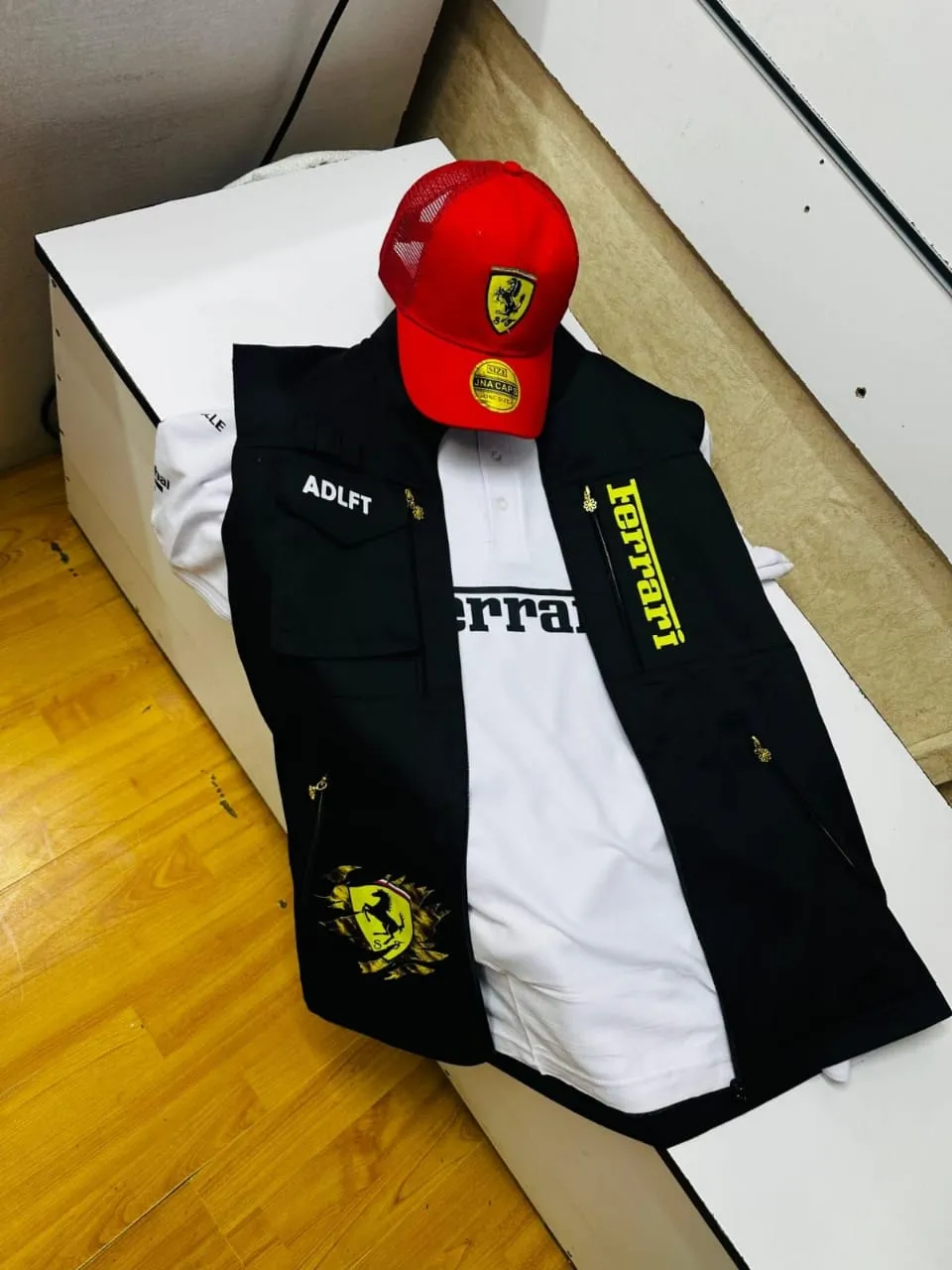 Ferrari Guido Vest (Ferrari) - ( Small to 3XL) - (Part of the KSh 13,500.00 set.)