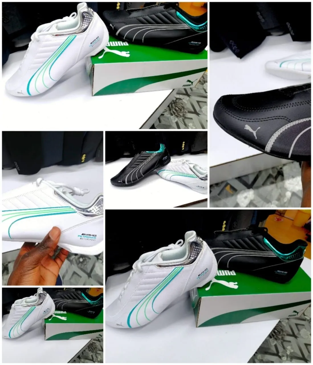 Assorted Formula 1 Shoes (Mercedes-AMG / Puma) - (Sizes 40 to 45 (EU))