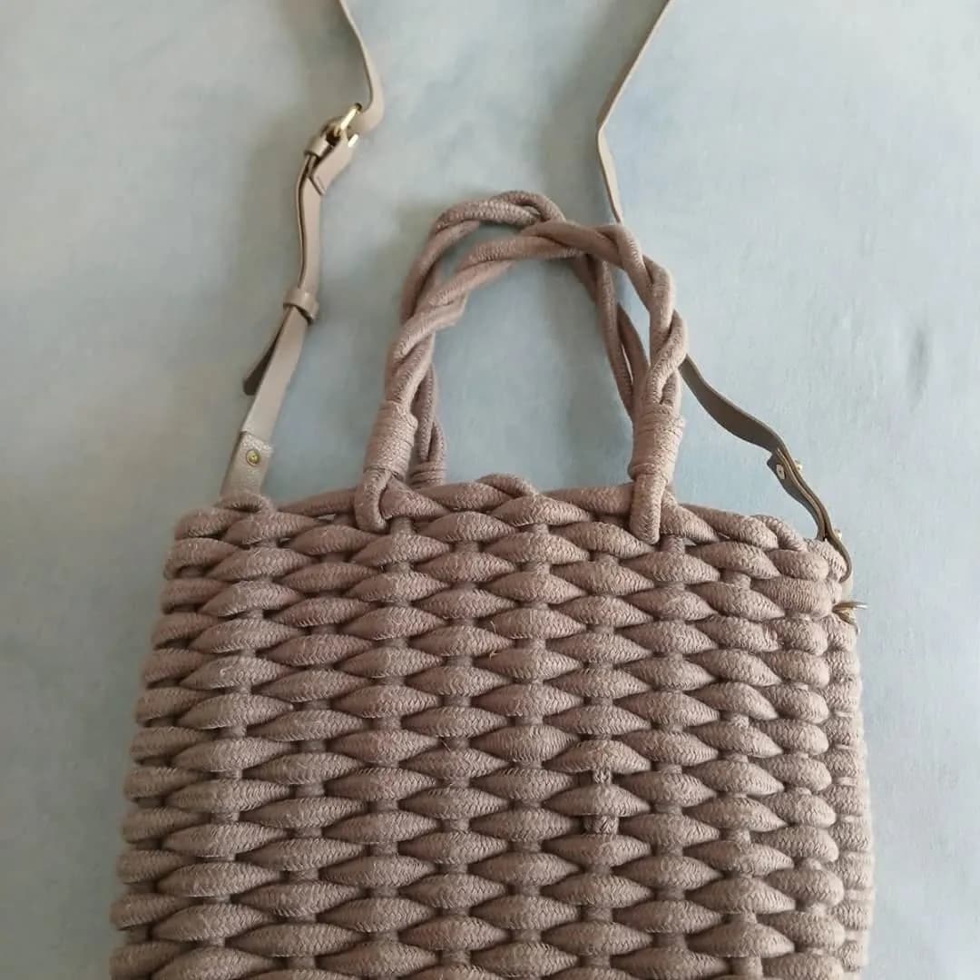 Woven Crossbody Bag