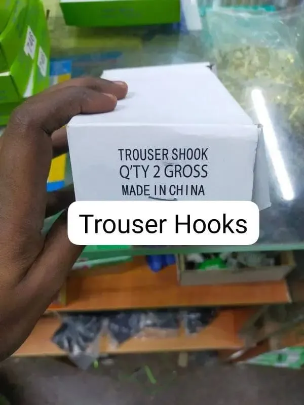 Trouser hooks