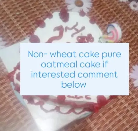 Pure oatmeal cake