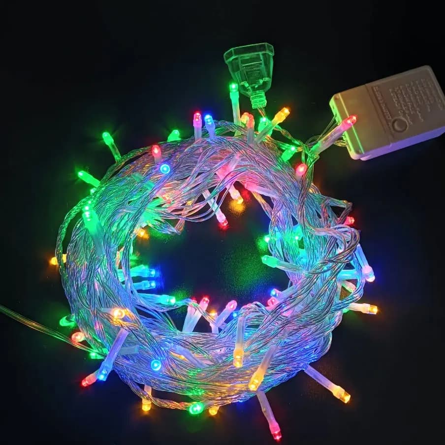 String lights Christmas decorations