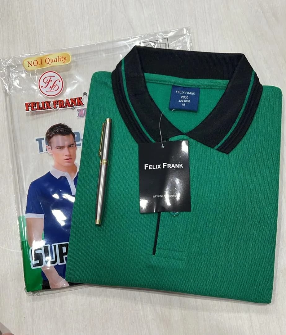 Plain Collar T-shirts (Polo)