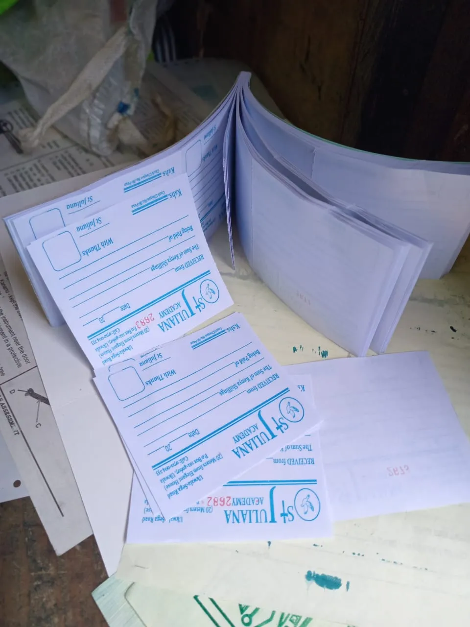 Receipt Books