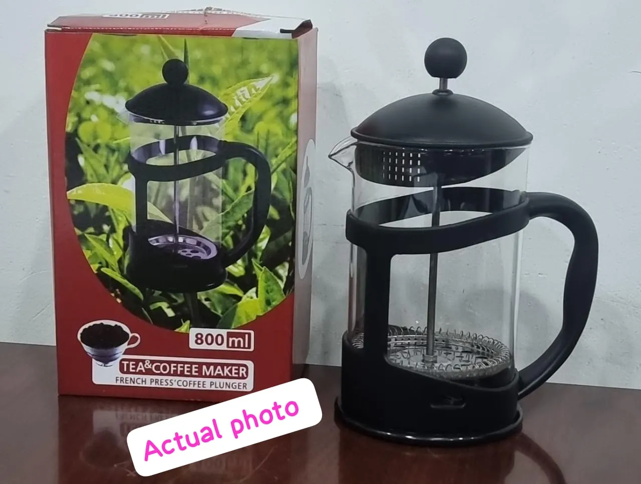 Tea and coffee maker