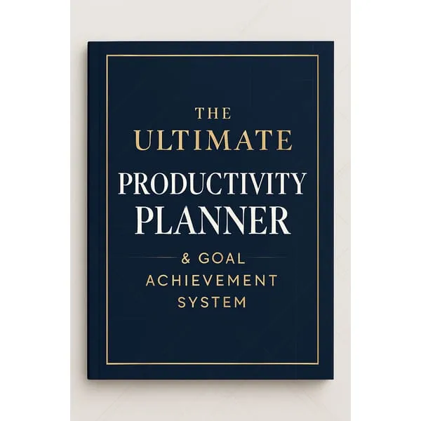The Ultimate Productivity Planner & Goal Achievement System