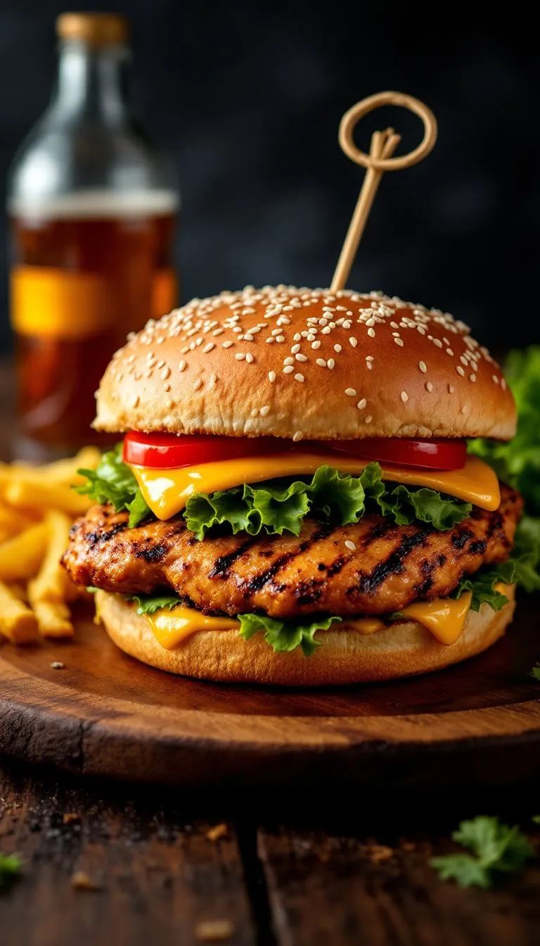 Chicken burger
