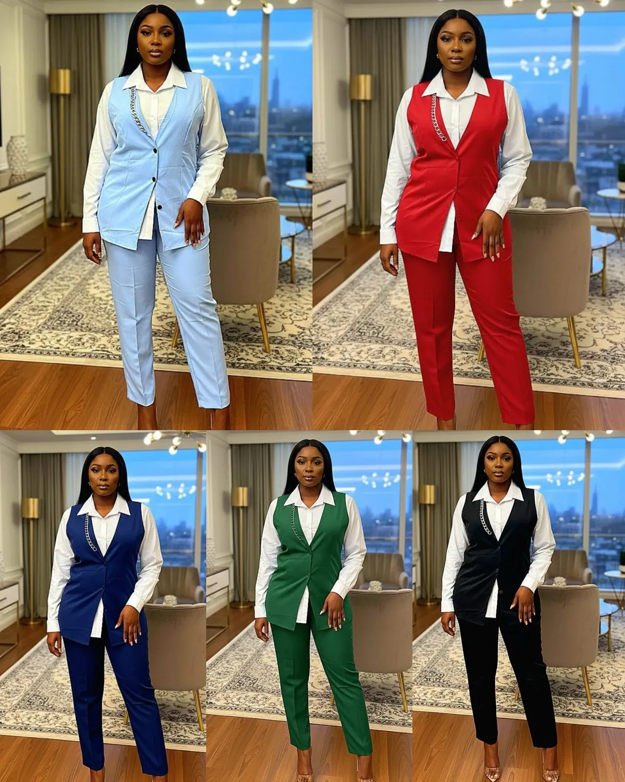3-Piece Suit Set