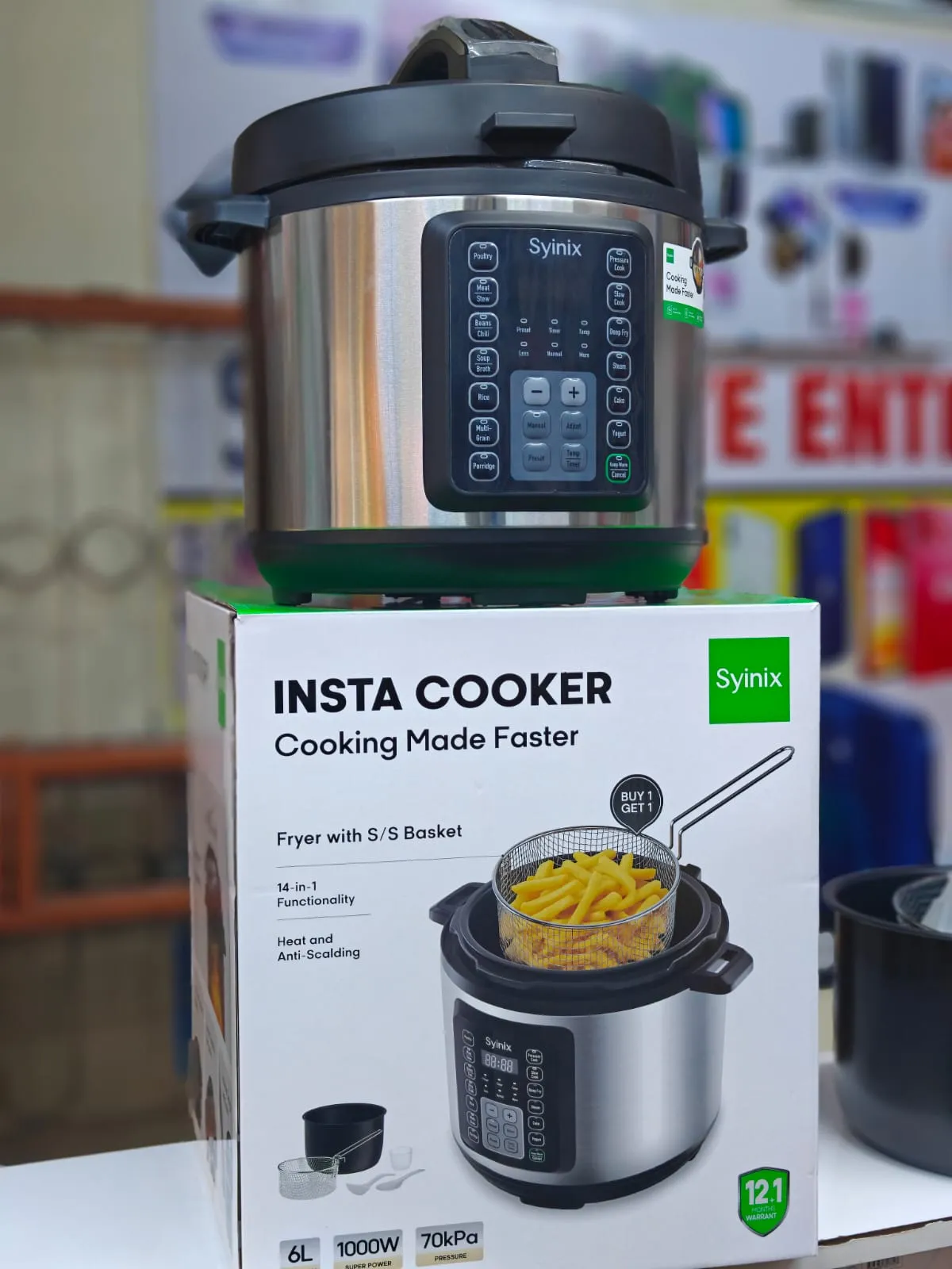 Synix 6L Air fryer
