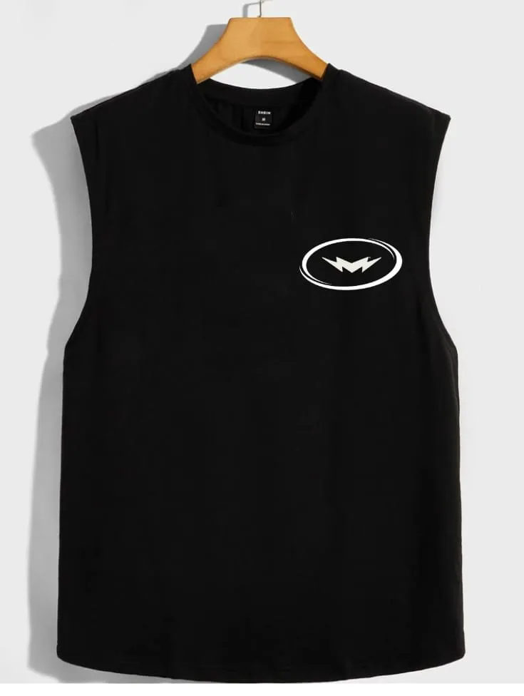 M'AYCRE Unisex Tank Top (Front, White Logo)