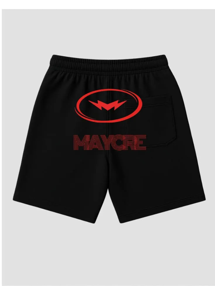 M'AYCRE Unisex Shorts (Red Logo)