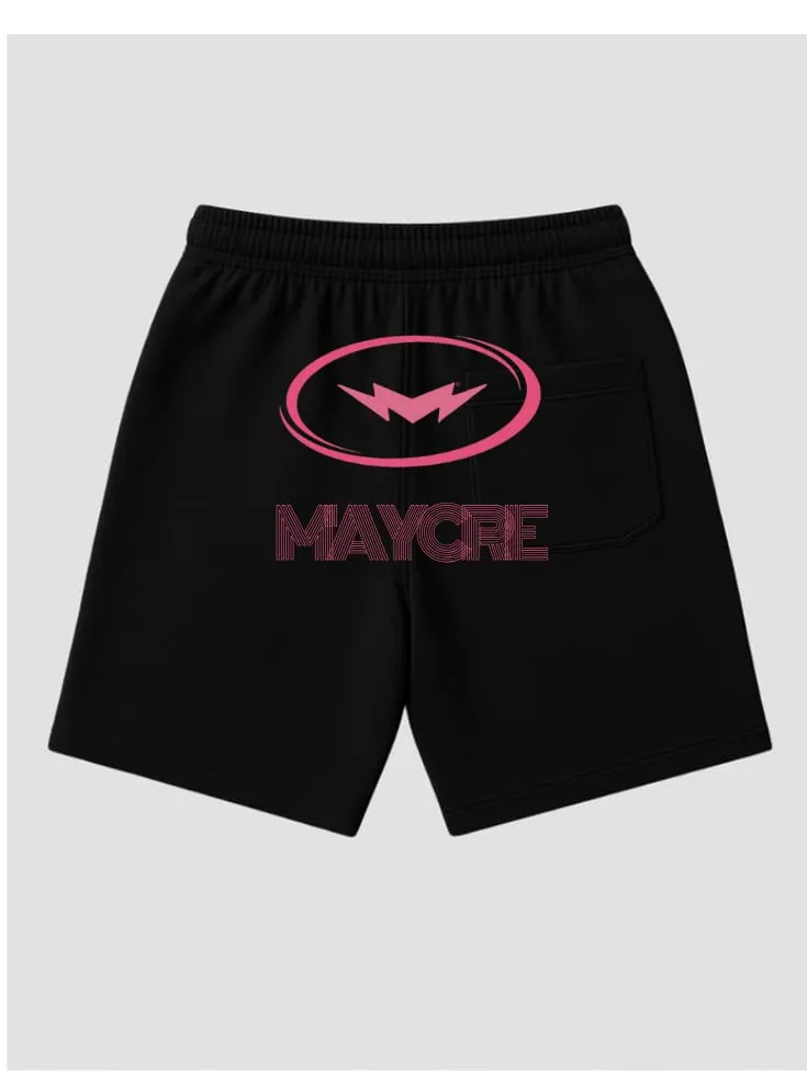 M'AYCRE Unisex Shorts (Light Red Logo)