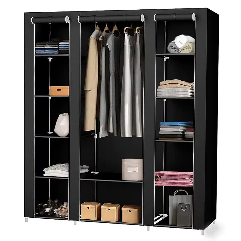 Plastic Fabric Wardrobe