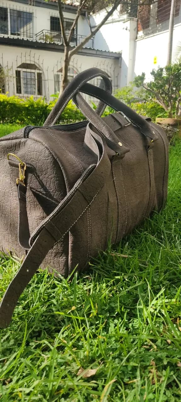 Pure leather Travel bag