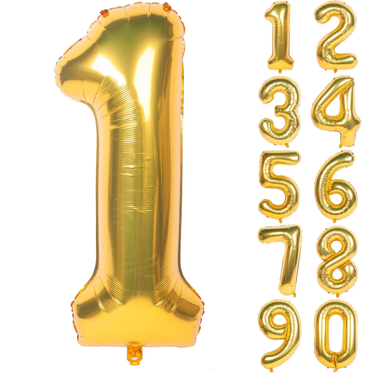 Foil Number Balloons