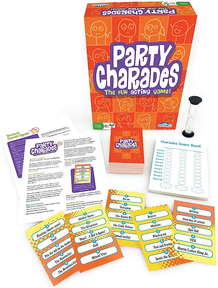 Party charades game