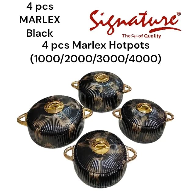 4 Pcs Marlex Hotpots