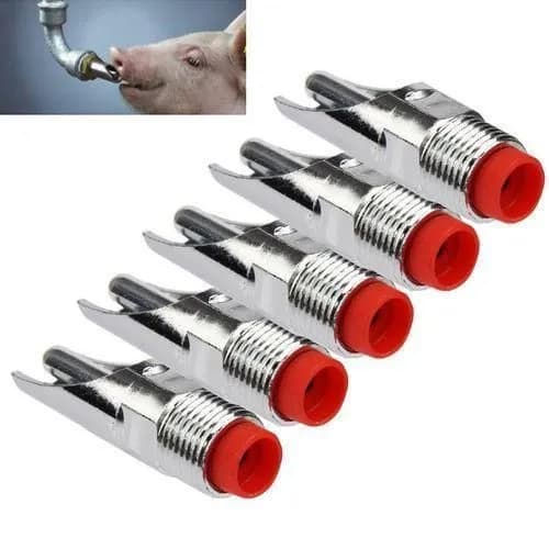 Automatic Stainless Pigs Nipple Drinkers-10pcs
