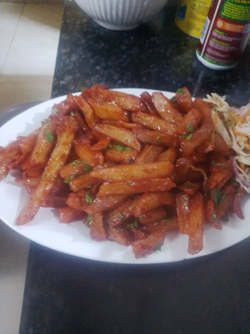 Chips masala