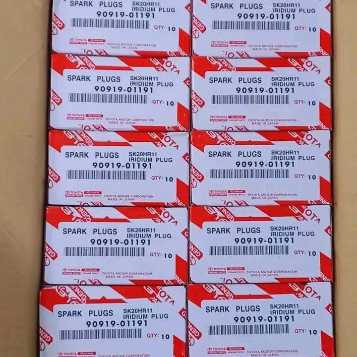 Toyota SK20HR11 Iridium Spark Plugs (10 Pcs)