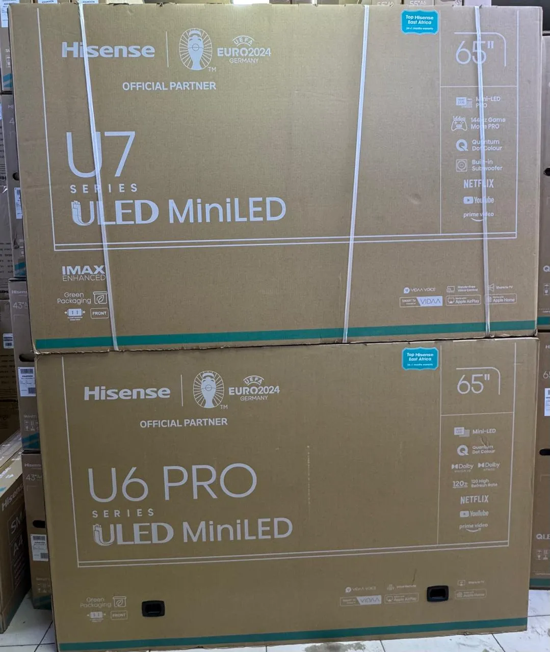 Hisense 65 Pro Mini-LED Smart Frameless U6NPro