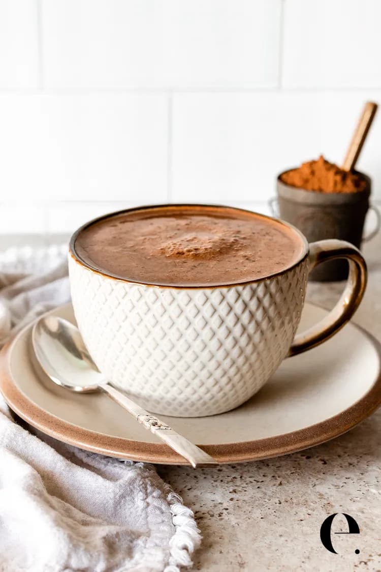 Strong hot chocolate