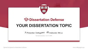 Thesis & Dissertation Defense Presentation Design in Kenya. Defend your work with authority and composure