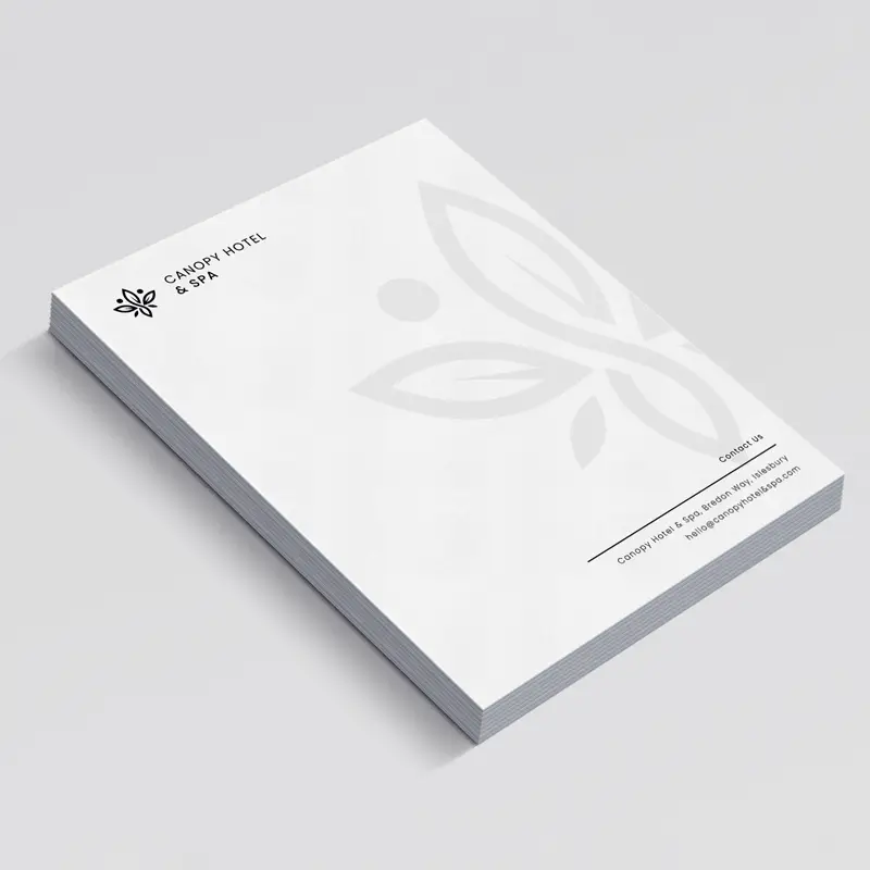 Conqueror Letterhead Printing in Kenya – Elegant Corporate Stationery that Speaks Authority