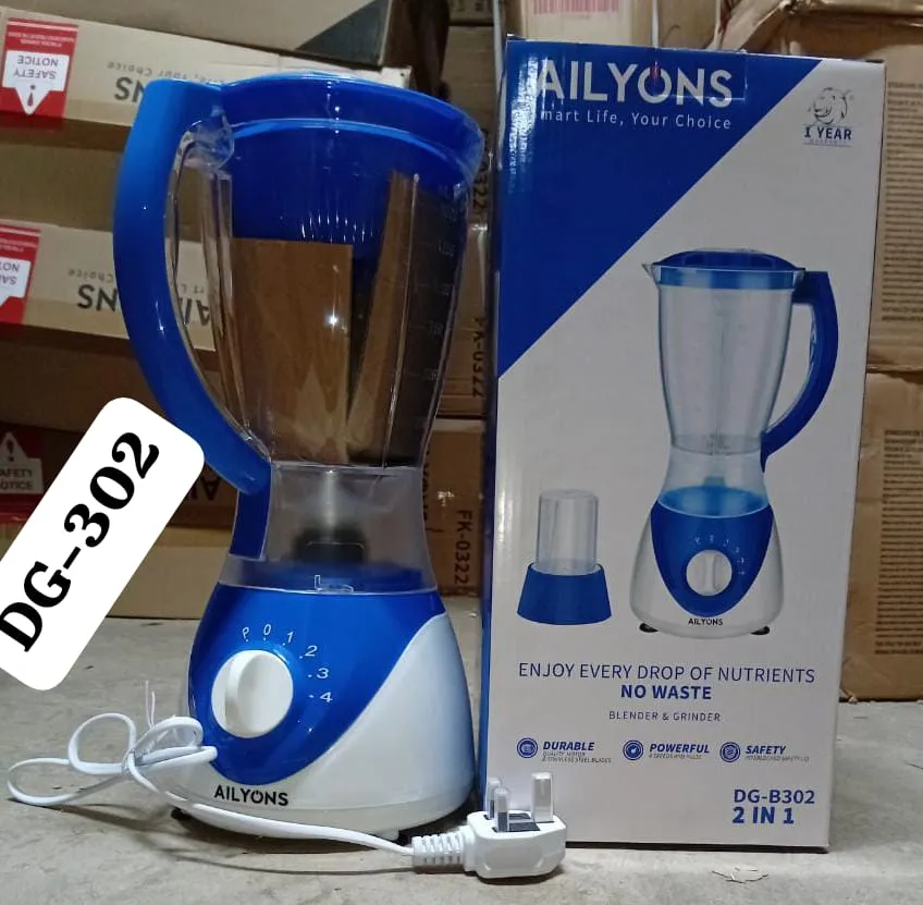 AILYONS 2-in-1 Blender & Grinder