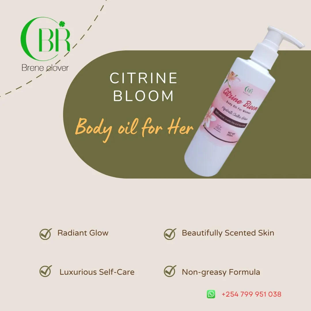 Citrine Bloom Body Oil for Her