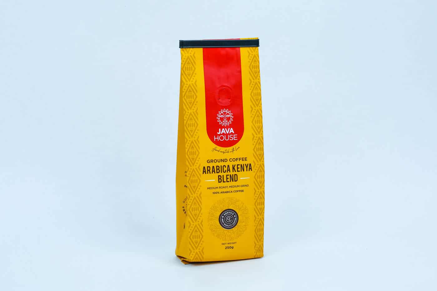 Java Arabica Kenya Blend Ground Coffee 250g
