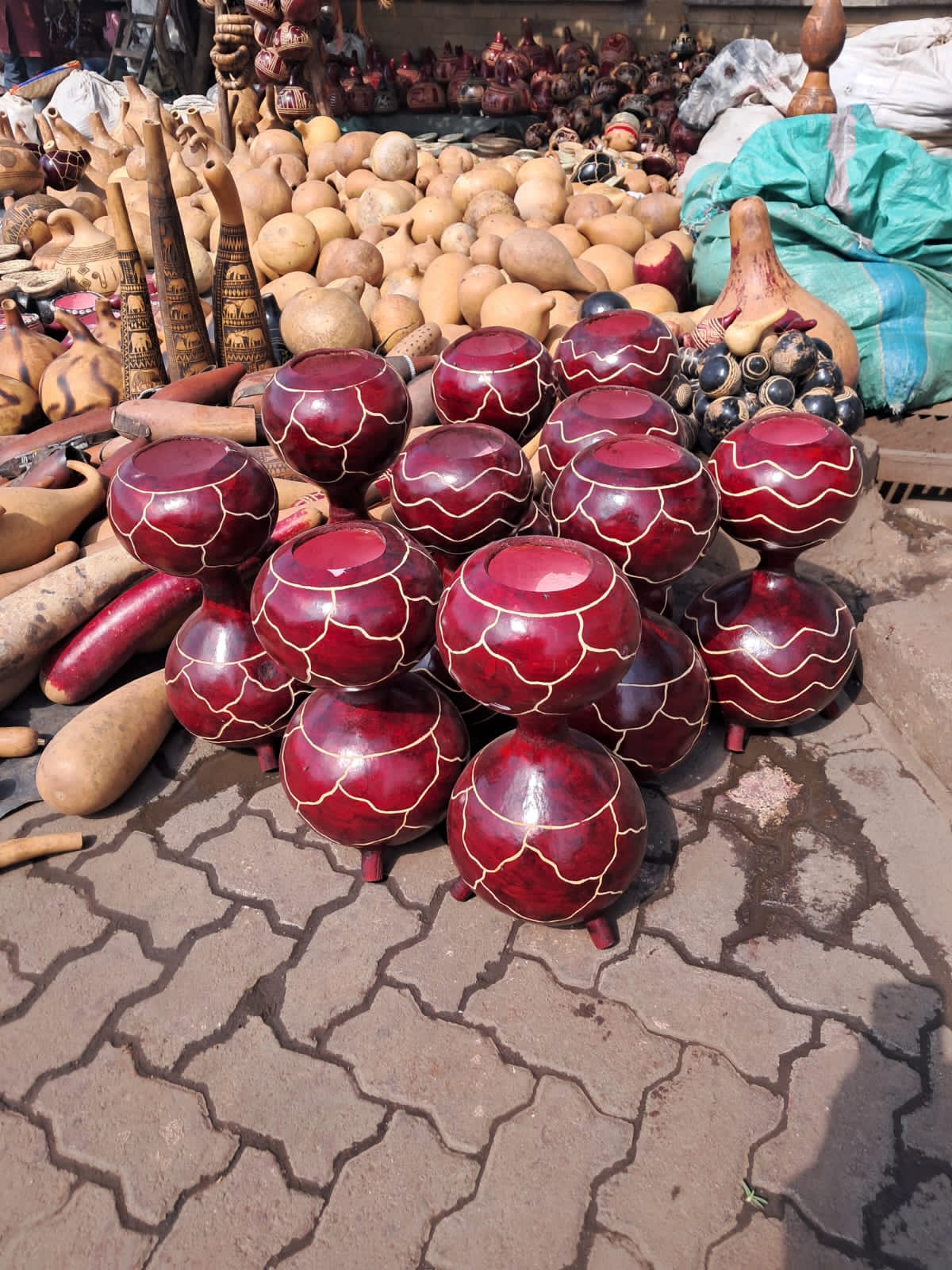 Calabash Interlock Gourd Vase