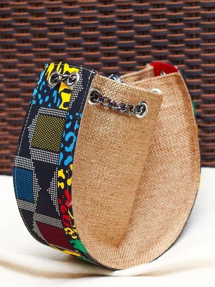 African Sisal Kiondo Bag