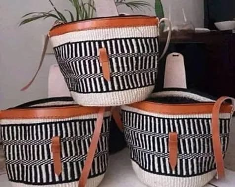 Handwoven Sisal Baskets