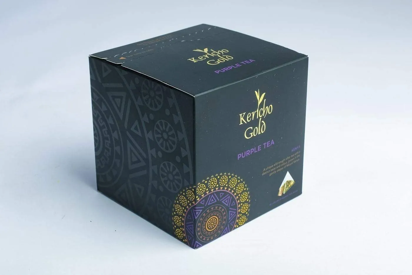 Kericho Gold Purple Tea Kenya – (15 Bags – Pyramid)