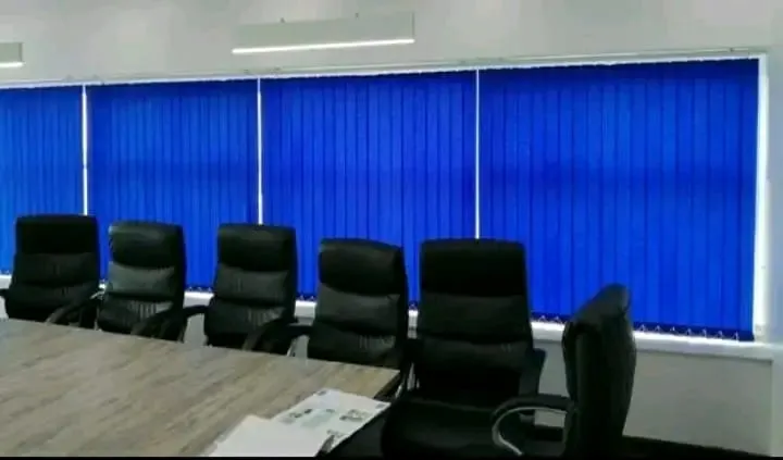 Sky Blue Office Blinds