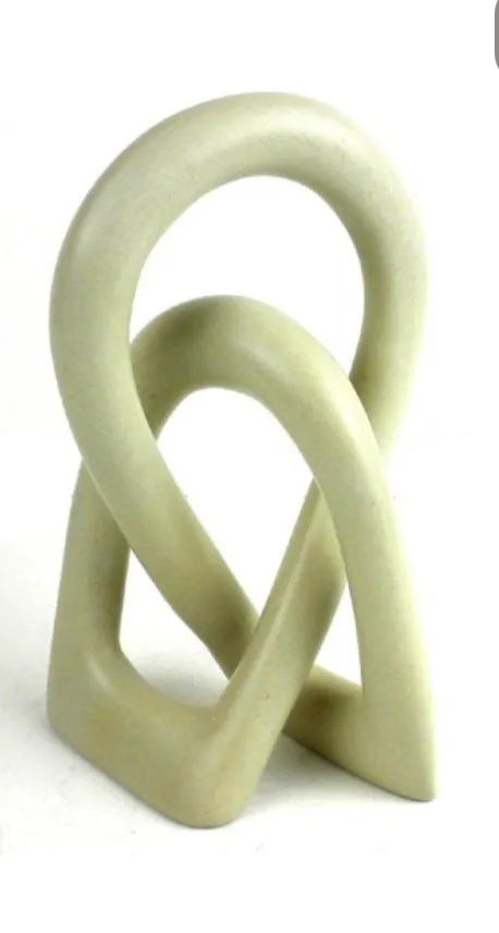Eternity Knot Soapstone Sculpture