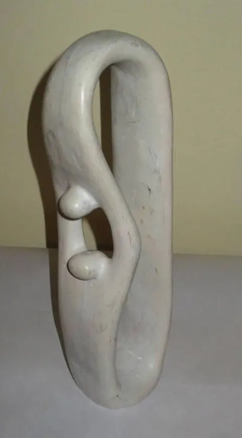 Abstract Unity Sculpture – Natural Stone