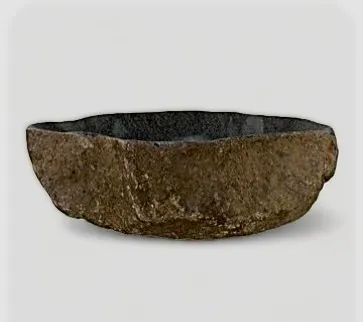 Hand-Carved Natural Stone Sink Bowl